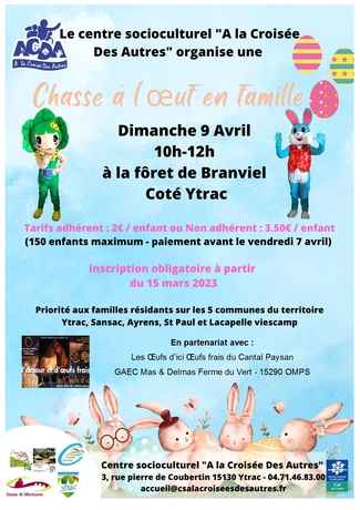 chasse a l oeuf